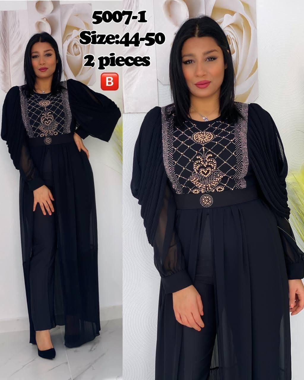 La Busca Fashion 2 Pieces perlage Noir