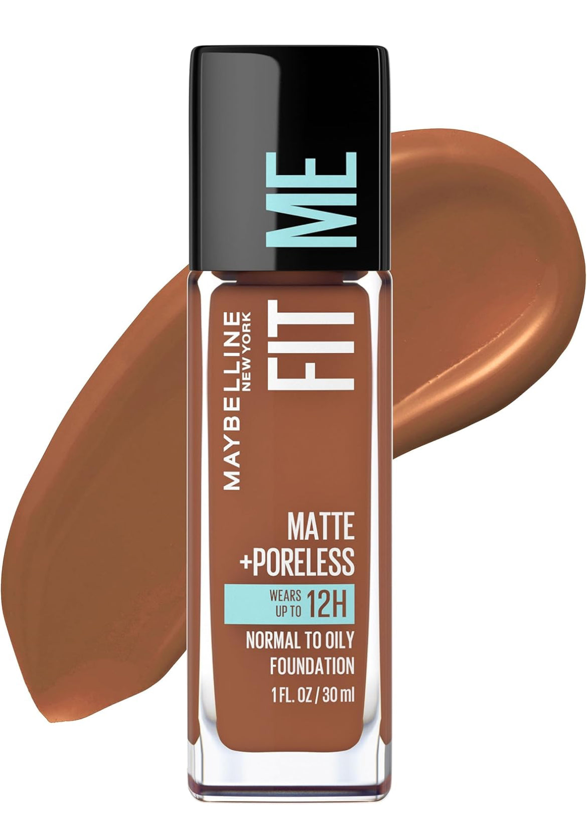 Maybelline New York Fit Me Matte + Poreless Fond de Teint Liquide