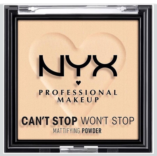 NYX PROFESSIONAL MAKEUP Can't Stop Won't Stop Mattifying Pressed Powder