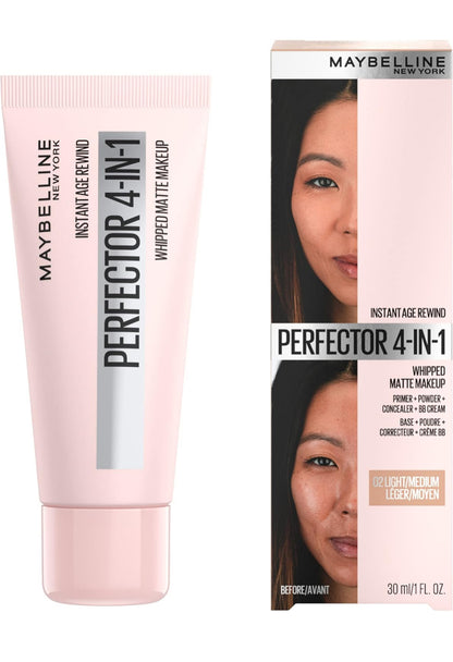 Maybelline Instant Age Rewind Perfector 4-in-1 Whipped Matte Foundation