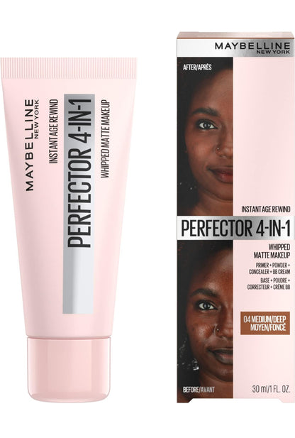 Maybelline Instant Age Rewind Perfector 4-in-1 Whipped Matte Foundation