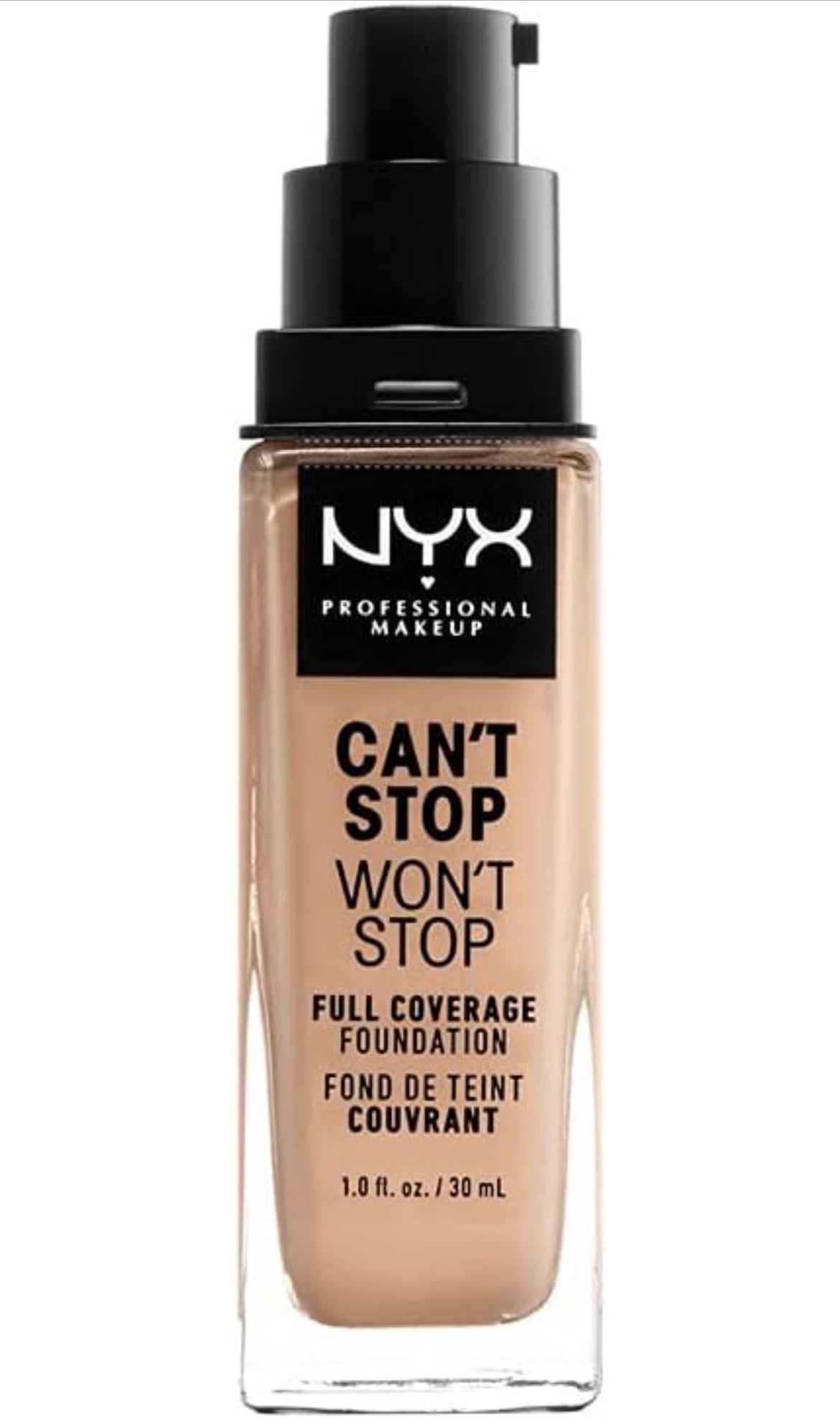 NYX Professional Can’t Stop Won’t Stop Fond de Teint