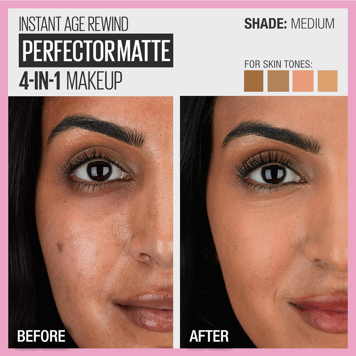 Maybelline Instant Age Rewind Perfector 4-in-1 Whipped Matte Foundation
