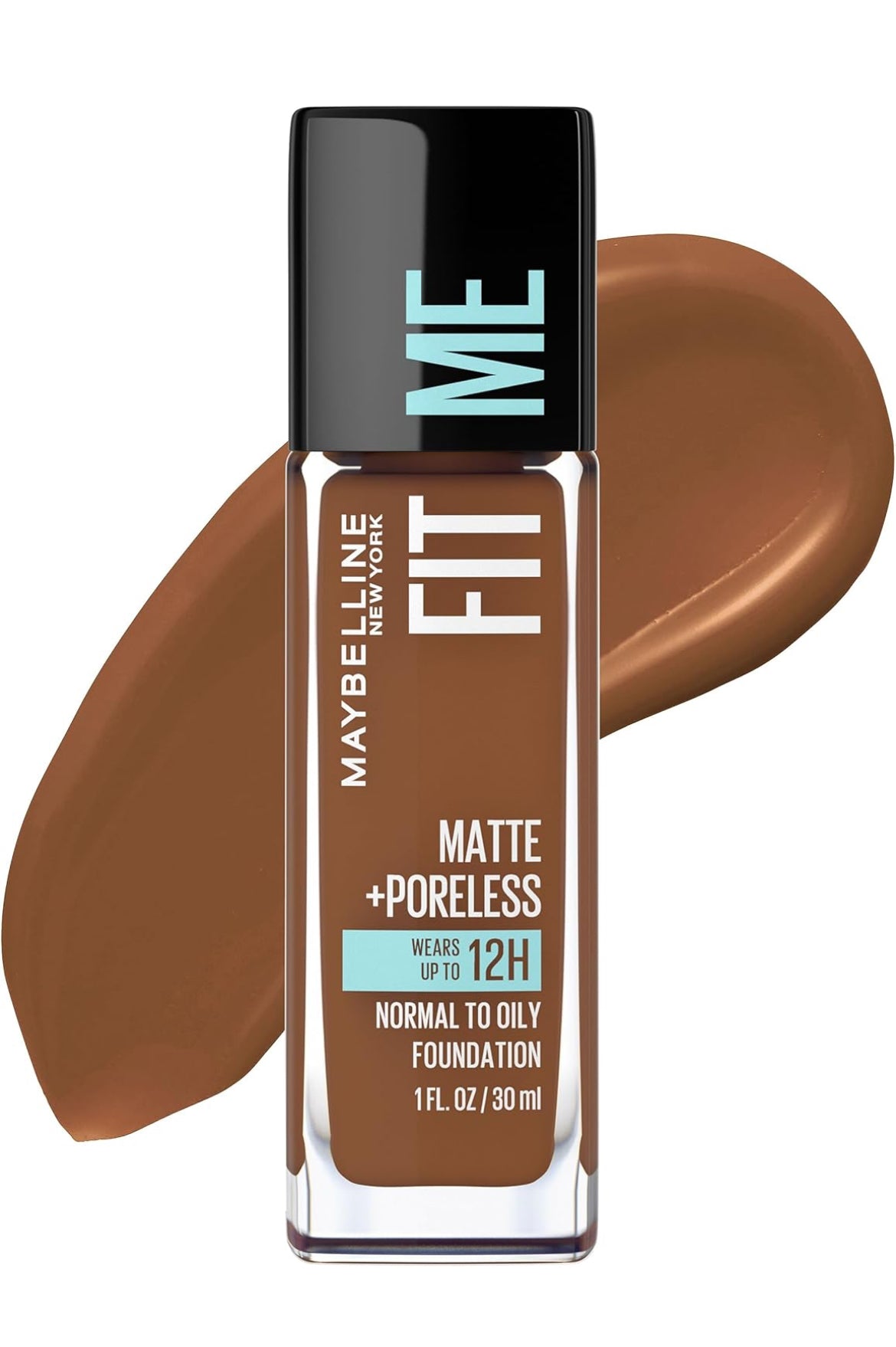 Maybelline New York Fit Me Matte + Poreless Fond de Teint Liquide