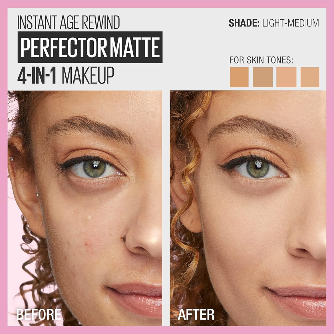 Maybelline Instant Age Rewind Perfector 4-in-1 Whipped Matte Foundation