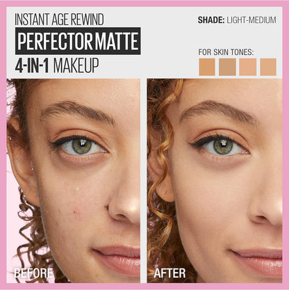 Maybelline Instant Age Rewind Perfector 4-in-1 Whipped Matte Foundation
