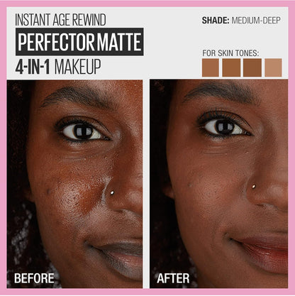 Maybelline Instant Age Rewind Perfector 4-in-1 Whipped Matte Foundation