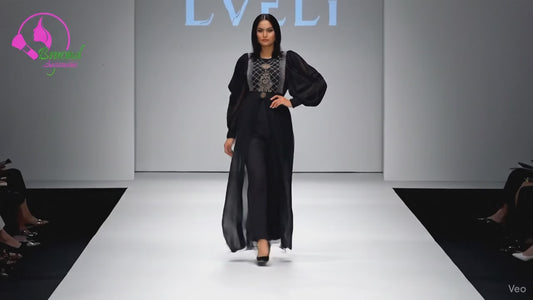 La Busca Fashion 2 Pieces perlage Noir